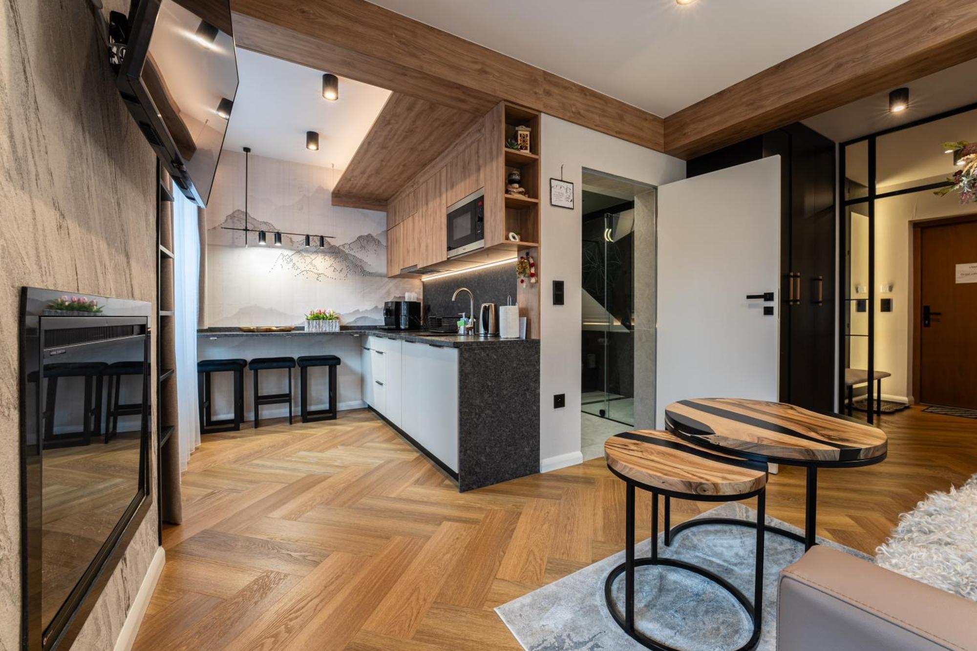 Golden Apartments Zakopane - Mountain View 外观 照片